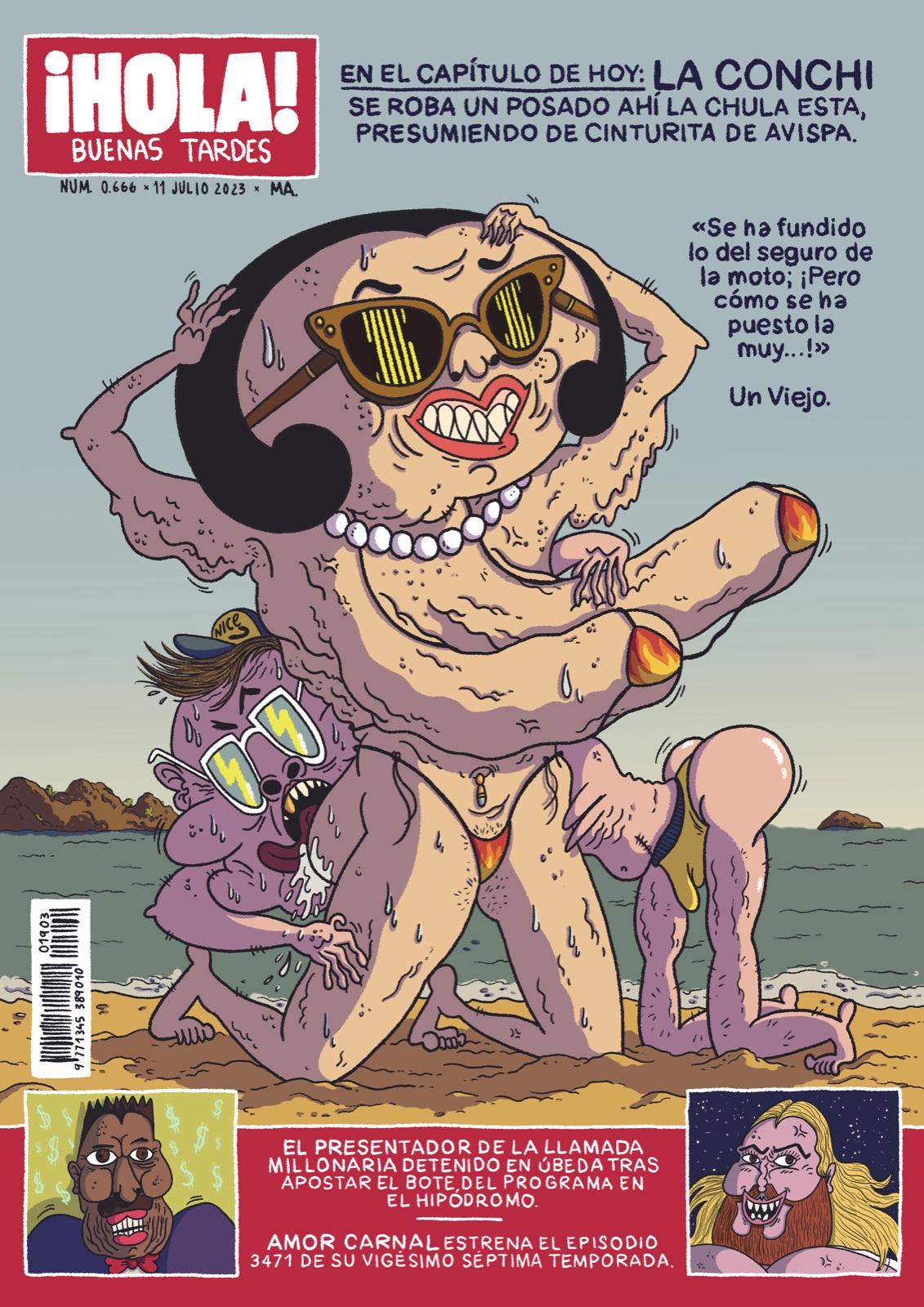 Ilustración Hola Buenas Tardes