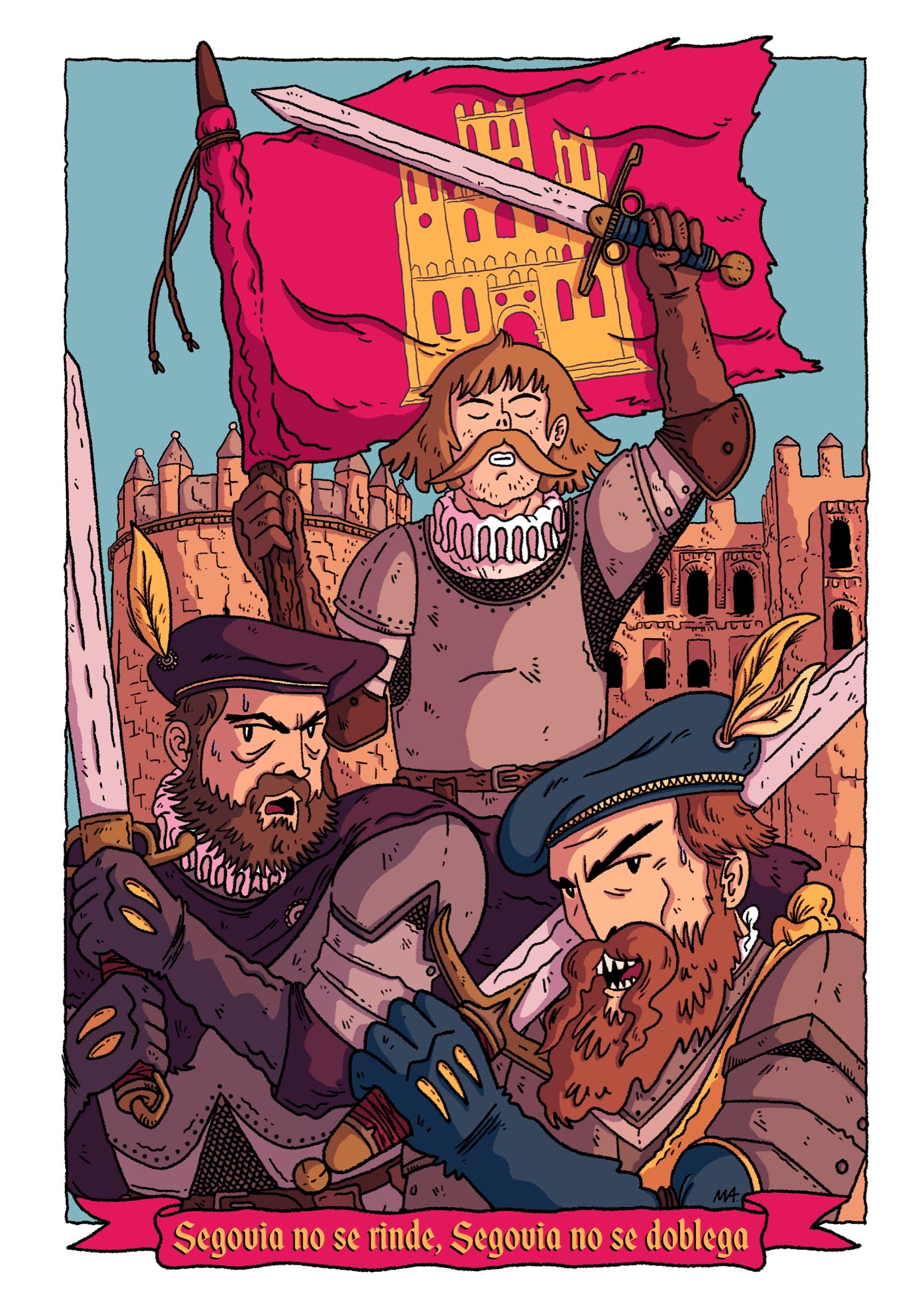 Ilustración Comuneros
