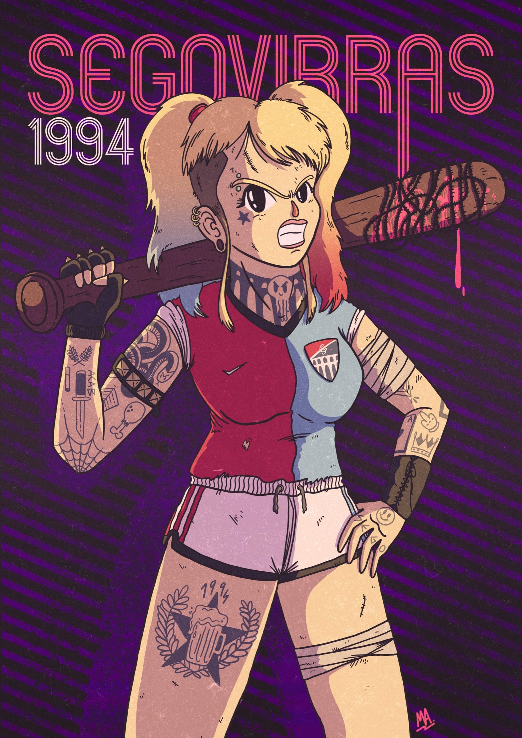Ilustración Segovirras — Harley