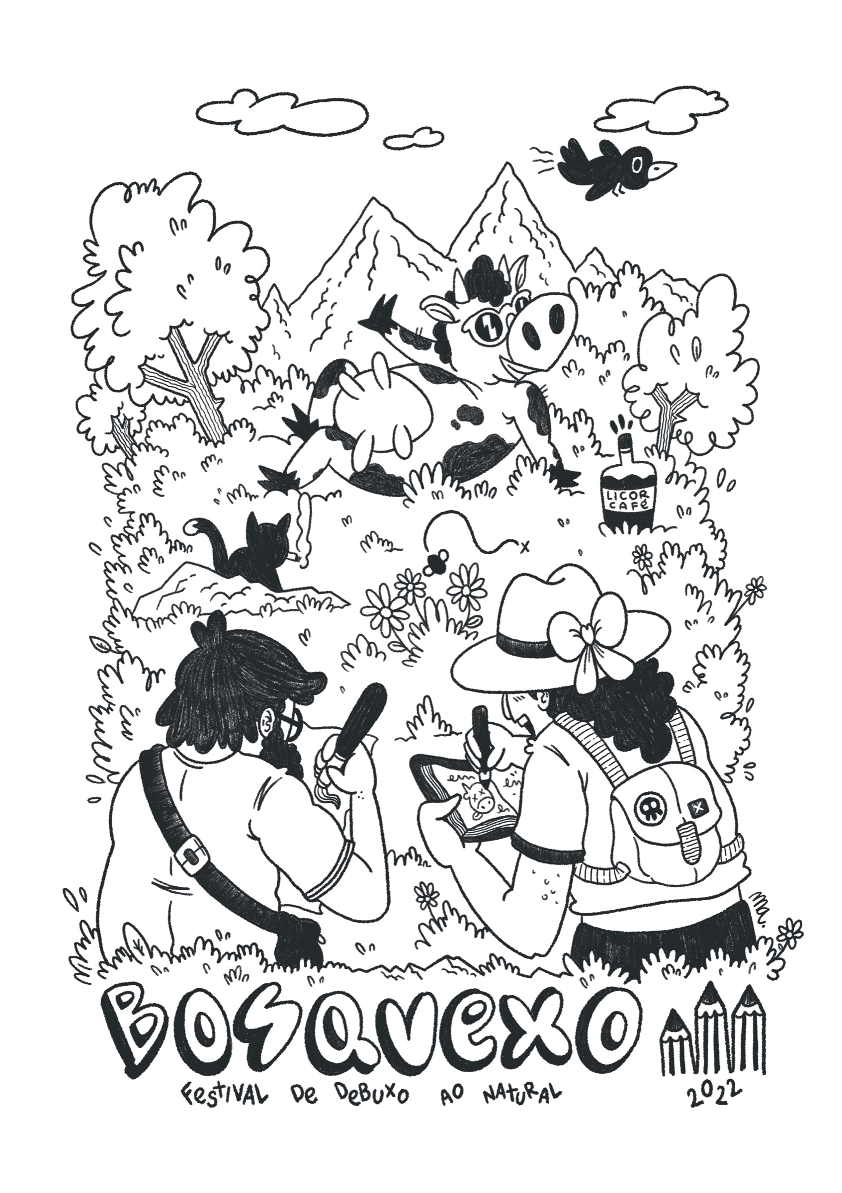 Cartel Bosquexo 2022, imagen 3
