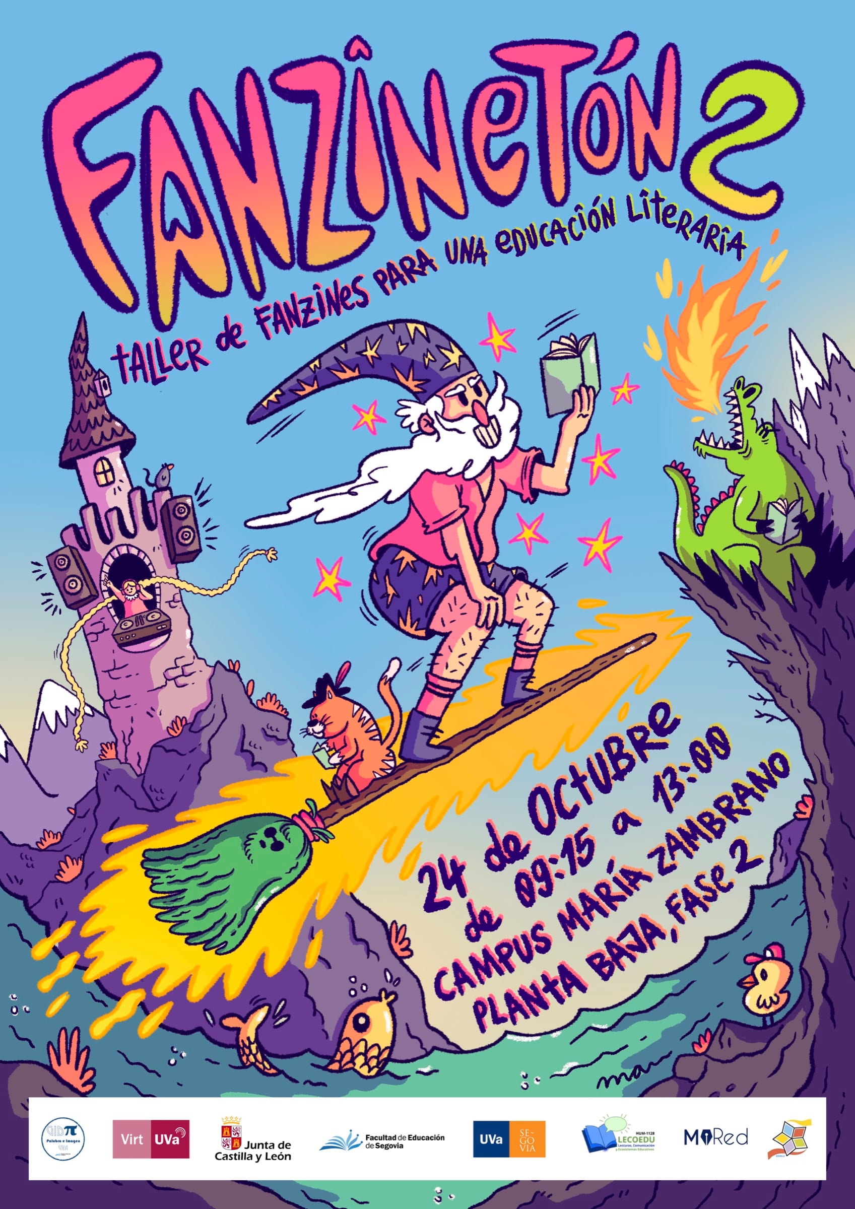 Segundo cartel Fanzinetón