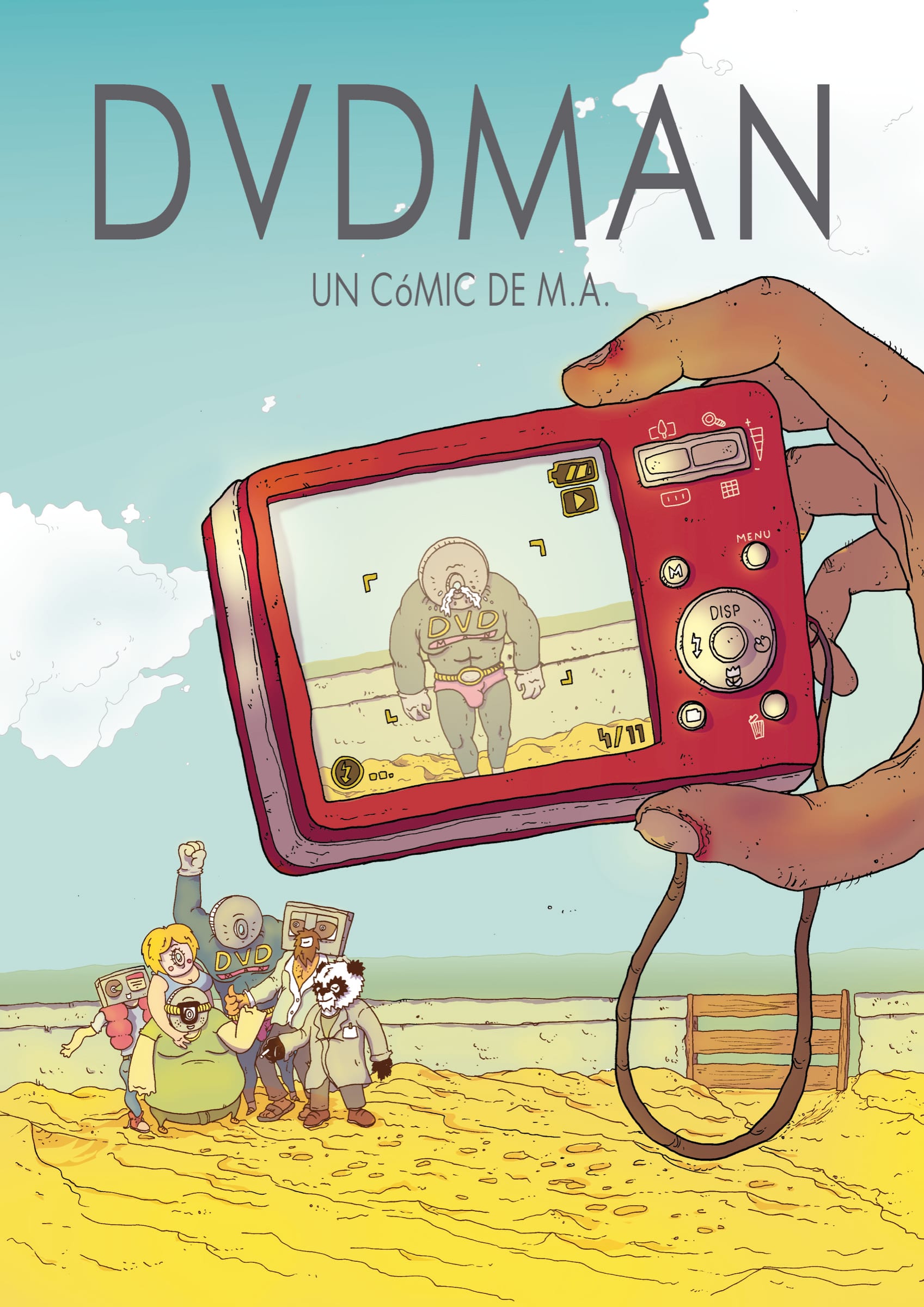 Ilustración del proyecto DVD Man