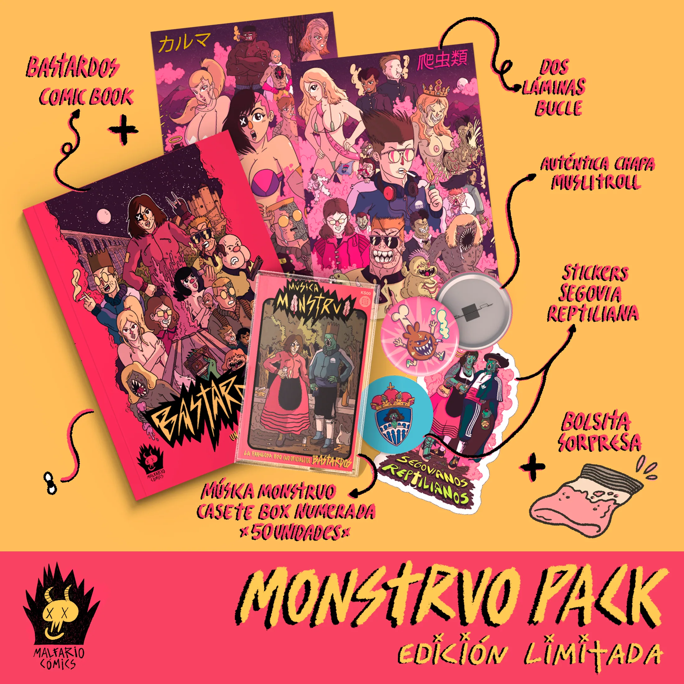 bastardos — 12 - Monstruo Pack