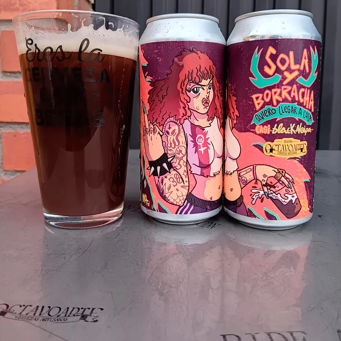 sola y borracha — INSTA3