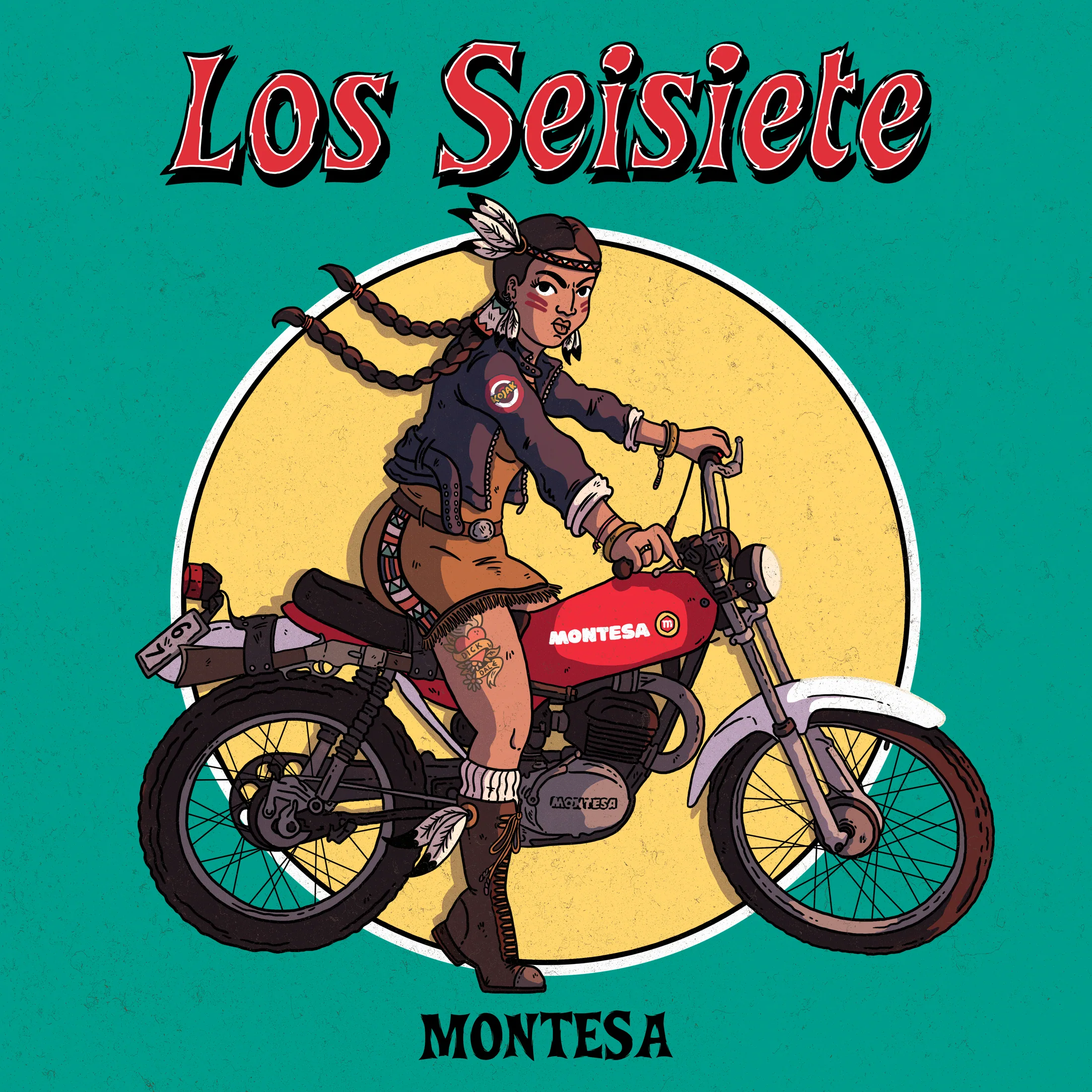 Portada musical Los Seisiete — Montesa